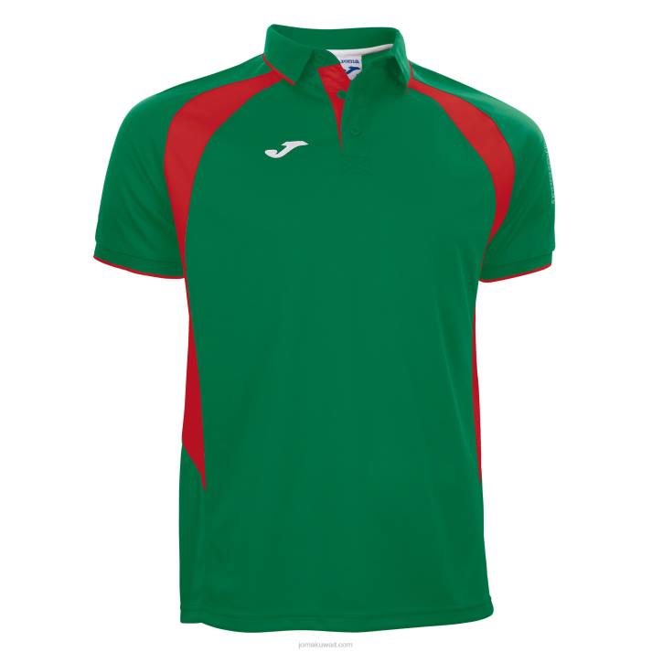 joma_82p4r1073_d8a3d8aed8b6d8b1_d8a3d8add985d8b1_d8a8d8b7d988d984d8a9_d982d985d98ad8b5_d8a8d988d984d988_d982d8b5d98ad8b1_d8a7d9.jpg Joma 82P4R1073 أخضر أحمر بطولة قميص بولو قصير الأكمام III رجال - Image 1