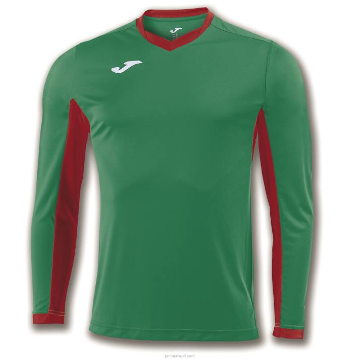 joma_82p4r1074_d8a3d8aed8b6d8b1_d8a3d8add985d8b1_d8a8d8b7d988d984d8a9_d982d985d98ad8b5_d8b7d988d98ad984_d8a7d984d8a3d983d985d8.jpg Joma 82P4R1074 أخضر أحمر بطولة قميص طويل الأكمام الرابع رجال - Image 1