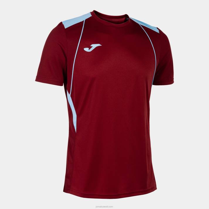 joma_82p4r1085_d8a8d988d8b1d8acd988d986d8afd98a_d8a7d984d8b3d985d8a7d8a1_d8a7d984d8b2d8b1d982d8a7d8a1_d982d985d98ad8b5_d8a8d8b.jpg Joma 82P4R1085 بورجوندي السماء الزرقاء قميص بطولة قصيرة الأكمام السابع رجال - Image 1