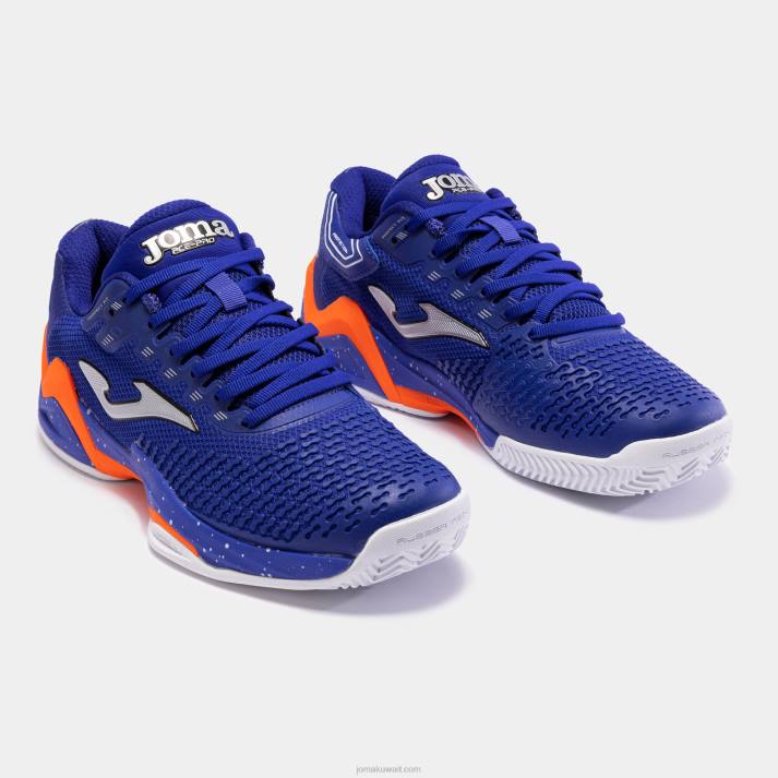Joma 82P4R1160 الأزرق الملكي الأحمر حذاء t.ace 23 طين رجال - Image 2