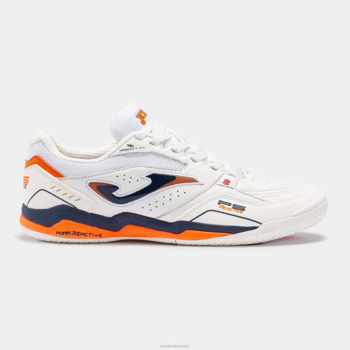 joma_82p4r11_d8a3d8a8d98ad8b6_d983d8add984d98a_d8add8b0d8a7d8a1_d983d8b1d8a9_d8a7d984d8b5d8a7d984d8a7d8aa_fs_d8b1d8af_d8a7d984d.jpg Joma 82P4R11 أبيض كحلي حذاء كرة الصالات fs رد الفعل 23 داخلي - Image 1