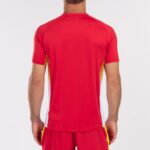 Joma 82P4R1209 أحمر أبيض أصفر قميص قصير الأكمام النخبة السابع رجال - Image 3