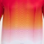 Joma 82P4R1209 أحمر أبيض أصفر قميص قصير الأكمام النخبة السابع رجال - Image 6