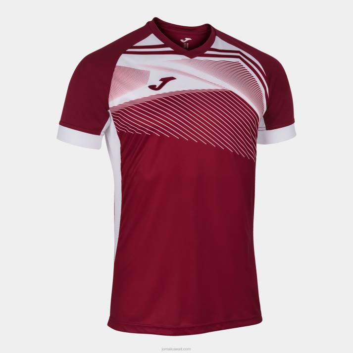 joma_82p4r1215_d8a8d988d8b1d8acd988d986d8afd98a_d8a3d8a8d98ad8b6_d982d985d98ad8b5_d8a8d8a3d983d985d8a7d985_d982d8b5d98ad8b1d8a.jpg Joma 82P4R1215 بورجوندي أبيض قميص بأكمام قصيرة سوبر نوفا الثاني رجال - Image 1