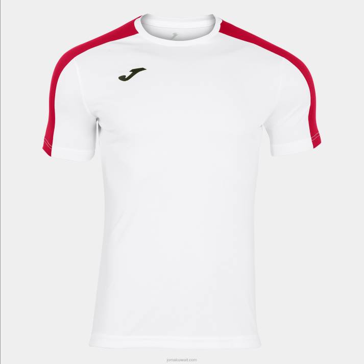 joma_82p4r1259_d8a3d8a8d98ad8b6_d8a3d8add985d8b1_d8a3d983d8a7d8afd98ad985d98ad8a9_d982d985d98ad8b5_d8a8d8a3d983d985d8a7d985_d9.jpg Joma 82P4R1259 أبيض أحمر أكاديمية قميص بأكمام قصيرة iii رجال - Image 1