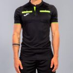 Joma 82P4R1282 أسود قميص قصير الأكمام الحكم رجال - Image 2