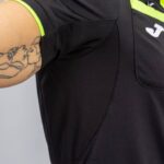 Joma 82P4R1282 أسود قميص قصير الأكمام الحكم رجال - Image 3