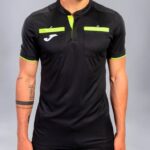 Joma 82P4R1282 أسود قميص قصير الأكمام الحكم رجال - Image 4