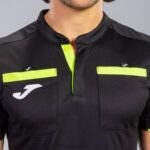 Joma 82P4R1282 أسود قميص قصير الأكمام الحكم رجال - Image 5