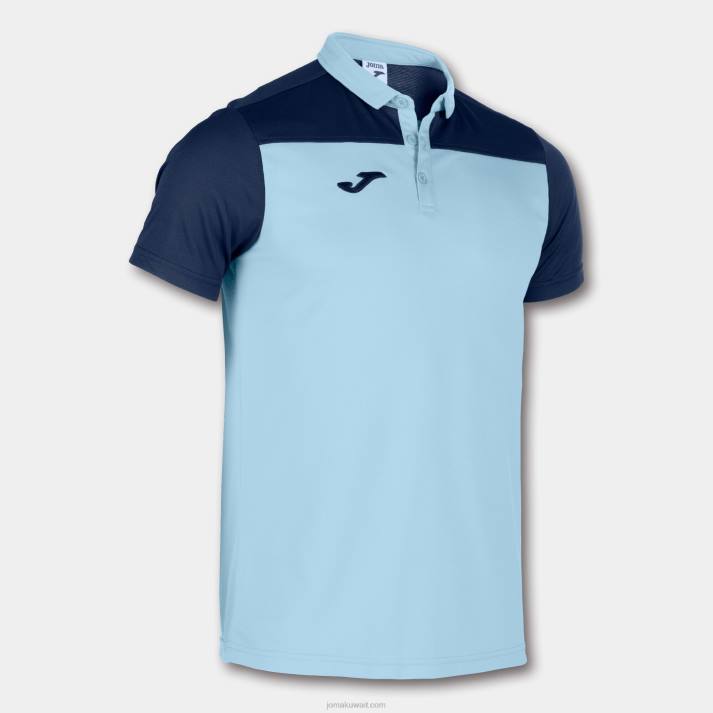 joma_82p4r1283_d8a7d984d8b3d985d8a7d8a1_d8a7d984d8b2d8b1d982d8a7d8a1_d8a7d984d8a3d8b2d8b1d982_d8a7d984d8afd8a7d983d986_d982d98.jpg Joma 82P4R1283 السماء الزرقاء الأزرق الداكن قميص بولو بأكمام قصيرة هواية II رجال - Image 1