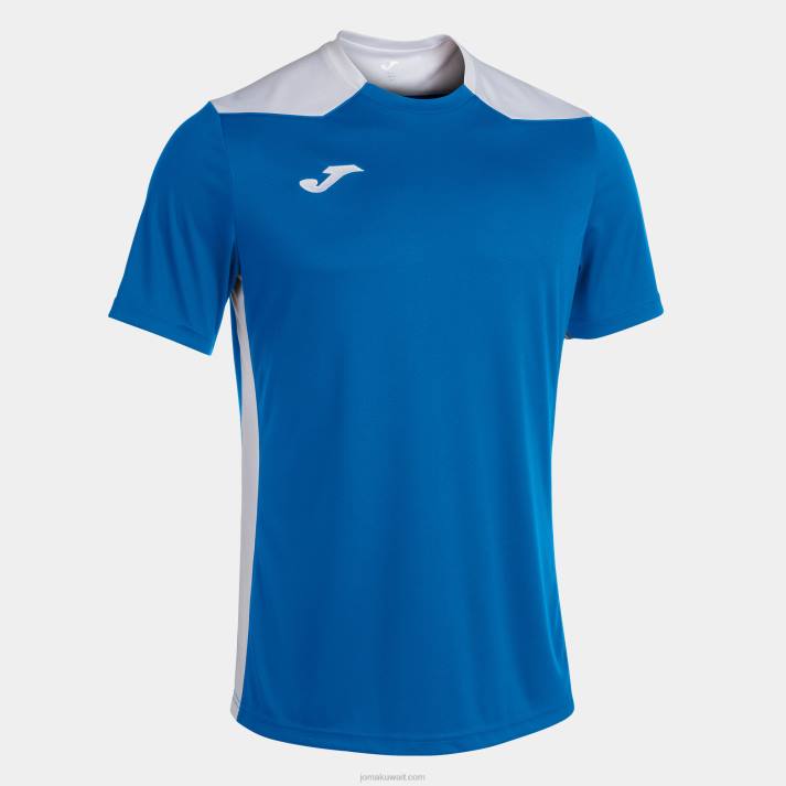joma_82p4r1345_d8a3d8b2d8b1d982_d985d984d983d98a_d8a3d8a8d98ad8b6_d8a8d8b7d988d984d8a9_d982d985d98ad8b5_d982d8b5d98ad8b1_d8a7d9.jpg Joma 82P4R1345 أزرق ملكي أبيض بطولة قميص قصير الأكمام سادسا رجال - Image 1