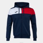 Joma 82P4R1358 الأزرق الداكن الأحمر الأبيض طاقم سترة مقنعين v رجال - Image 5