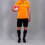 Joma 82P4R135 البرتقالي قميص قصير الأكمام الحكم رجال - Image 3