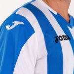 Joma 82P4R1395 أزرق ملكي أبيض قميص بأكمام قصيرة رجال - Image 2