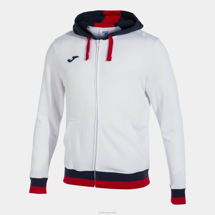 joma_82p4r1435_d8a3d8a8d98ad8b6_d983d8add984d98a_d8b3d8aad8b1d8a9_d985d982d986d8b9d98ad986_d985d8b1d98ad8add8a9_d8a7d984d8abd8.jpg Joma 82P4R1435 أبيض كحلي سترة مقنعين مريحة الثاني رجال - Image 1
