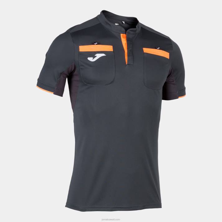 joma_82p4r1465_d8a7d984d8b1d985d8a7d8afd98a_d8a7d984d8afd8a7d983d986_d982d985d98ad8b5_d982d8b5d98ad8b1_d8a7d984d8a3d983d985d8a.jpg Joma 82P4R1465 الرمادي الداكن قميص قصير الأكمام الحكم رجال - Image 1