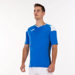 Joma 82P4R1467 الأزرق الملكي الأبيض والأزرق الداكن قميص قصير الأكمام طاقم ثالثا رجال - Image 6
