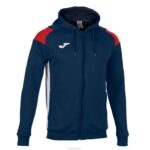 Joma 82P4R1468 الأزرق الداكن الأحمر الأبيض طاقم سترة مقنعين ثالثا رجال