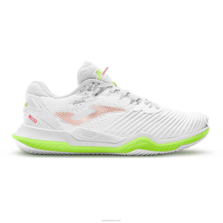 joma_82p4r1583_d8a3d8a8d98ad8b6_d8a3d8aed8b6d8b1_d8a3d8add8b0d98ad8a9_d8aad98a_d986d982d8b7d8a9_23_d985d8add983d985d8a9_d8b5d984.jpg Joma 82P4R1583 أبيض أخضر أحذية تي نقطة 23 محكمة صلبة نحيف - Image 1