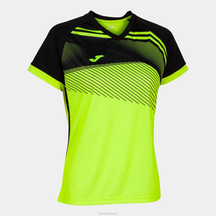 joma_82p4r1627_d986d98ad988d986_d8a3d8b5d981d8b1_d8a3d8b3d988d8af_d982d985d98ad8b5_d8a8d8a3d983d985d8a7d985_d982d8b5d98ad8b1d8.jpg Joma 82P4R1627 نيون أصفر أسود قميص بأكمام قصيرة سوبر نوفا الثاني نحيف - Image 1
