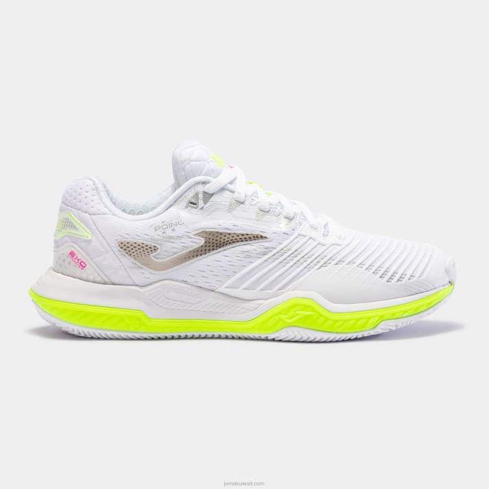 joma_82p4r1742_d8a3d8a8d98ad8b6_d8a3d8aed8b6d8b1_d8a3d8add8b0d98ad8a9_d8aad98a_d986d982d8b7d8a9_23_d8b7d98ad986_d986d8add98ad981.jpg Joma 82P4R1742 أبيض أخضر أحذية تي نقطة 23 طين نحيف - Image 1