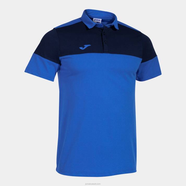 joma_82p4r178_d8a7d984d8a3d8b2d8b1d982_d8a7d984d985d984d983d98a_d8a7d984d8a3d8b2d8b1d982_d8a7d984d8afd8a7d983d986_d982d985d98a.jpg Joma 82P4R178 الأزرق الملكي الأزرق الداكن قميص بولو بأكمام قصيرة طاقم v رجال - Image 1