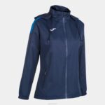 Joma 82P4R1886 الأزرق الداكن الأزرق الملكي سترة المطر trivor نحيف