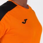 Joma 82P4R1887 برتقالي أسود أكاديمية قميص بأكمام قصيرة iii نحيف - Image 3