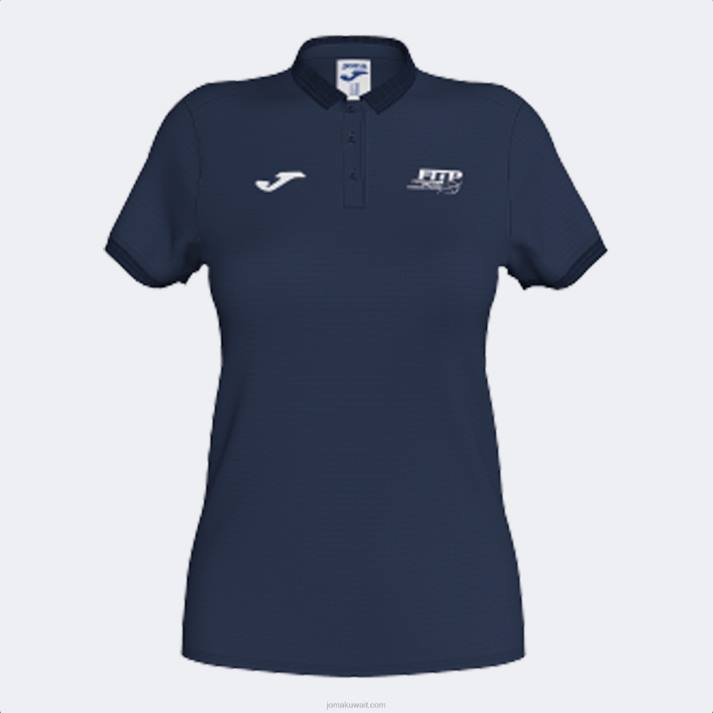 joma_82p4r1945_d8a7d984d8a3d8b2d8b1d982_d8a7d984d8afd8a7d983d986_d982d985d98ad8b5_d8a8d988d984d988_d982d8b5d98ad8b1_d8a7d984d8.jpg Joma 82P4R1945 الأزرق الداكن قميص بولو قصير الاكمام لاتحاد التنس والباديل الايطالى نحيف - Image 1
