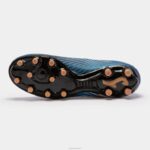 Joma 82P4R199 أسود أزرق حذاء كرة القدم كوب الدفع 23 Fg Ground FG - Image 5
