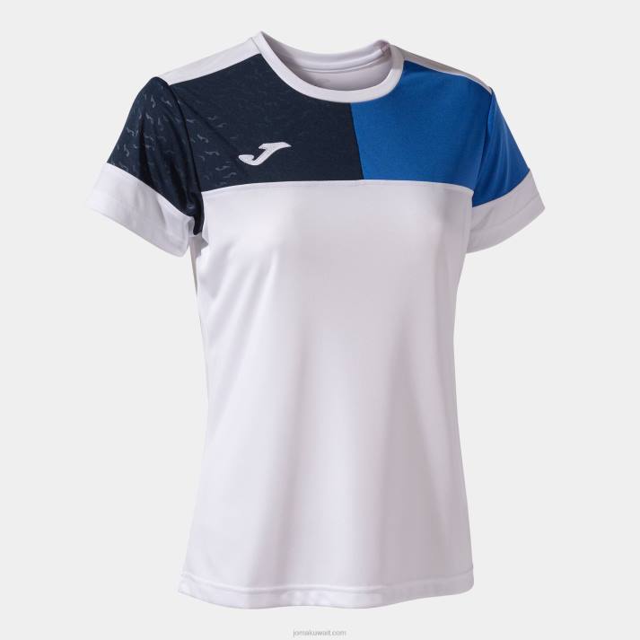 joma_82p4r2042_d8a7d984d8a3d8a8d98ad8b6_d8a7d984d8a3d8b2d8b1d982_d8a7d984d985d984d983d98a_d8a7d984d8a3d8b2d8b1d982_d8a7d984d8a.jpg Joma 82P4R2042 الأبيض الأزرق الملكي الأزرق الداكن قميص طاقم قصير الأكمام v نحيف - Image 1