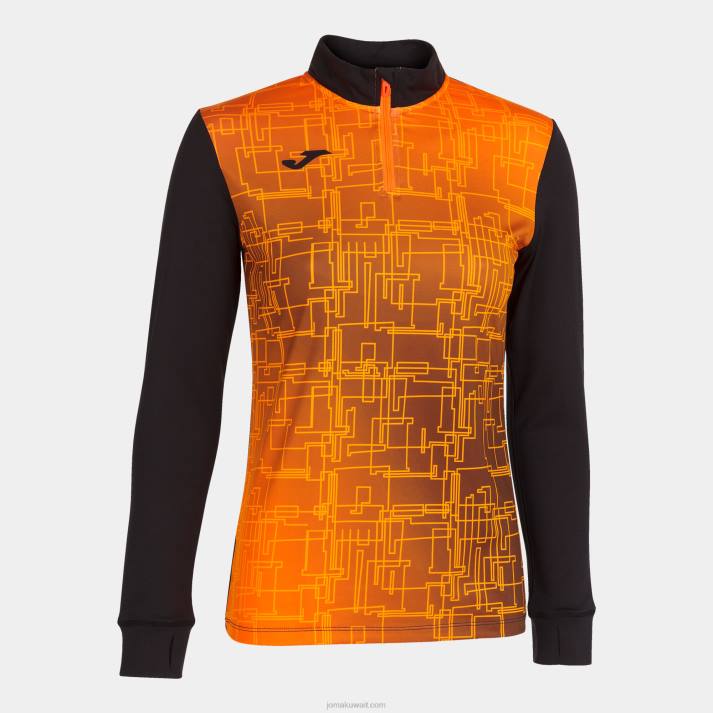joma_82p4r2116_d8a8d8b1d8aad982d8a7d984d8a9_d8b3d988d8afd8a7d8a1_d982d985d98ad8b5_d985d986_d8a7d984d986d988d8b9_d8a7d984d8abd9.jpg Joma 82P4R2116 برتقالة سوداء قميص من النوع الثقيل النخبة الثامن نحيف - Image 1