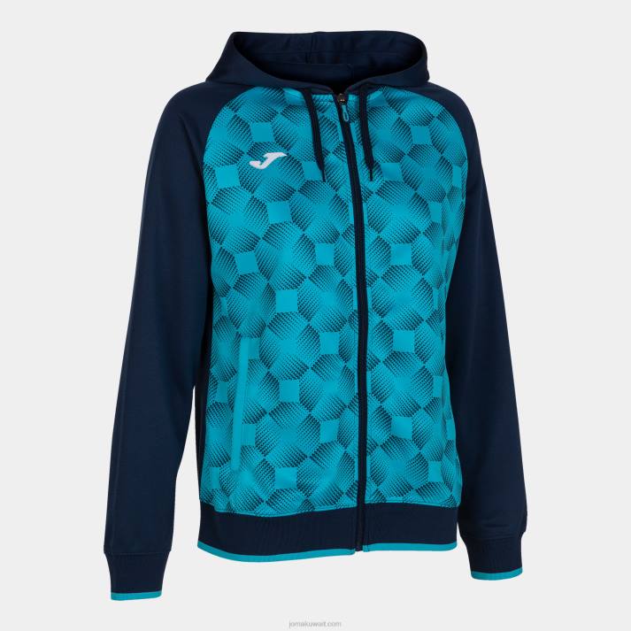 joma_82p4r2119_d8a7d984d8a3d8b2d8b1d982_d8a7d984d8afd8a7d983d986_d8a7d984d981d98ad8b1d988d8b2_d8a7d984d981d984d988d8b1d98ad8b3.jpg Joma 82P4R2119 الأزرق الداكن الفيروز الفلوريسنت سترة سوبرنوفا مقنعين III نحيف - Image 1
