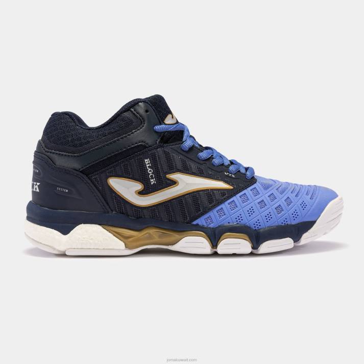 joma_82p4r2156_d8a7d984d8a3d8b2d8b1d982_d8a7d984d8afd8a7d983d986_d8a7d984d8a3d8b2d8b1d982_d8a7d984d985d984d983d98a_d8a3d8add8b.jpg Joma 82P4R2156 الأزرق الداكن الأزرق الملكي أحذية الكرة الطائرة v.block 23 نحيف - Image 1