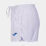 Joma 82P4R2166 أبيض شورت الاتحاد الايطالى للتنس نحيف - Image 4