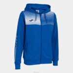 Joma 82P4R2168 أزرق ملكي أبيض سترة مقنعين صديقة للبيئة سوبرنوفا نحيف