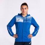 Joma 82P4R2168 أزرق ملكي أبيض سترة مقنعين صديقة للبيئة سوبرنوفا نحيف - Image 5