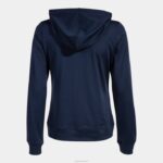 Joma 82P4R2182 الأزرق الداكن الأبيض الاتحاد الدولي للسترات بقلنسوة نحيف - Image 2