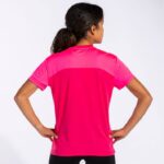 Joma 82P4R2202 الفلورسنت الوردي قميص قصير الأكمام الفائز الثاني نحيف - Image 3