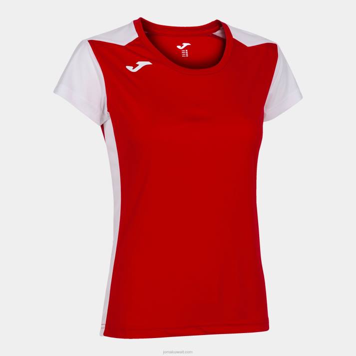 joma_82p4r2224_d8a7d8add985d8b1_d8a7d8a8d98ad8b6_d982d985d98ad8b5_d982d8b5d98ad8b1_d8a7d984d8a3d983d985d8a7d985_d8b3d8acd984_d8.jpg Joma 82P4R2224 احمر ابيض قميص قصير الأكمام سجل الثاني نحيف - Image 1