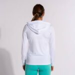 Joma 82P4R2225 أبيض مقنعين سترة النحت الثاني نحيف - Image 9