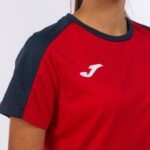 Joma 82P4R2232 أحمر أزرق كحلي قميص البطولة البيئية قصيرة الأكمام نحيف - Image 3