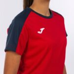 Joma 82P4R2232 أحمر أزرق كحلي قميص البطولة البيئية قصيرة الأكمام نحيف - Image 4