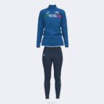 Joma 82P4R2242 الأزرق الملكي الأزرق الداكن الاتحاد الايطالى للتنس والبديل نحيف