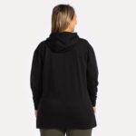 Joma 82P4R2248 أسود دافني سترة مقنعين نحيف - Image 8
