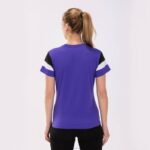 Joma 82P4R2261 أرجواني أسود أبيض قميص بأكمام قصيرة طاقم رابعا نحيف - Image 2