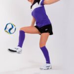 Joma 82P4R2261 أرجواني أسود أبيض قميص بأكمام قصيرة طاقم رابعا نحيف - Image 4