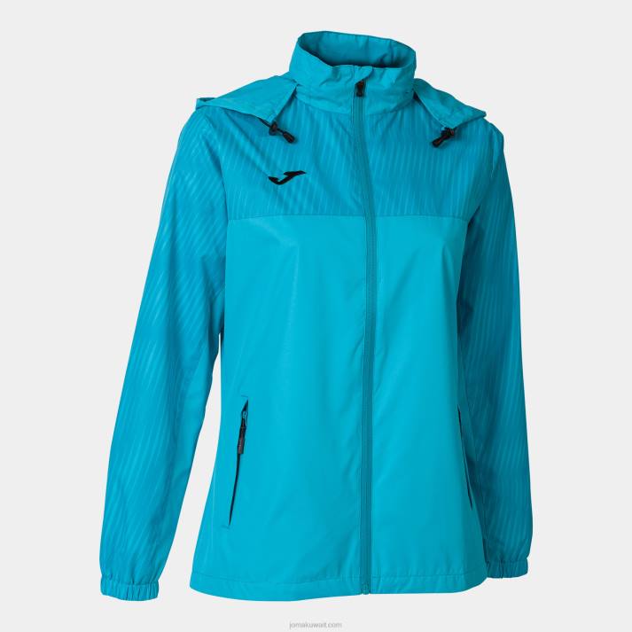 joma_82p4r2283_d8a7d984d981d98ad8b1d988d8b2_d8a7d984d981d984d988d8b1d98a_rainjacket_d985d988d986d8aad8b1d98ad8a7d984_d986d8add98a.jpg Joma 82P4R2283 الفيروز الفلوري Rainjacket مونتريال نحيف - Image 1