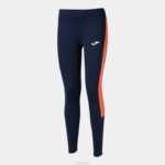 Joma 82P4R2289 الأزرق الداكن البرتقالي الفلوريسنت بطولة ايكو لباس ضيق طويل نحيف