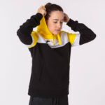 Joma 82P4R2309 أسود أصفر أبيض طاقم سترة مقنعين رابعا نحيف - Image 4
